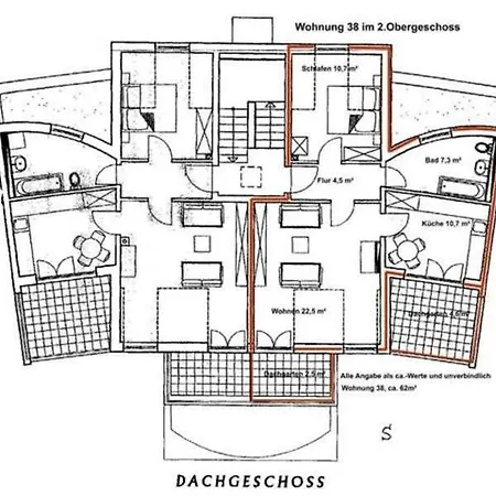 アパート Residenz Bellevue 38 Cc Herrmann *